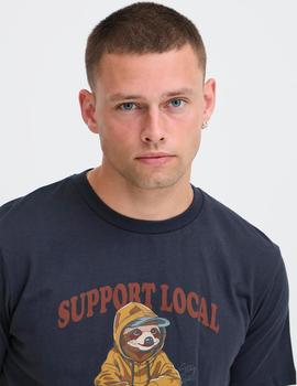 Camiseta Blend Animal marina