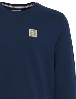Sudadera Blend Cuadrado marina
