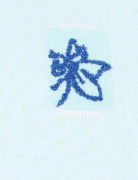 Sudadera Blend Flor Pecho azul