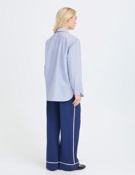 Camisa B.Young Rayas azul