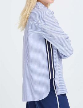 Camisa B.Young Rayas azul