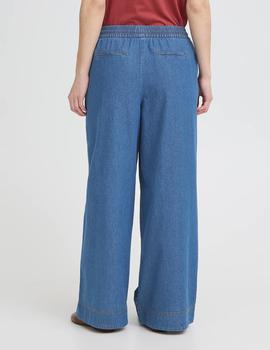 Pantalon Ichi Elefante Vaquero Fluido