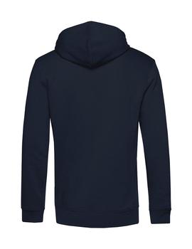 Sudadera Frankie Capucha Bulldog Lateral marino