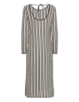 Vestido Ichi Calado Rayas