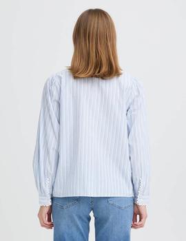 Camisa Ichi Rayas azul