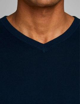 Jersey Jack&Jones Basic Pico marino