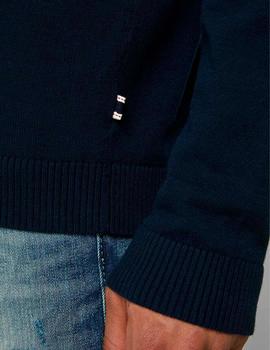 Jersey Jack&Jones Basic Pico marino